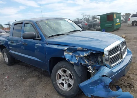 2006 Dodge Dakota Slt z USA, uszkodzony, nr VIN 1D7HE48K06S635319